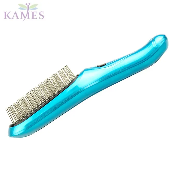 
Mini vibrating massage wireless hair brush ionic 