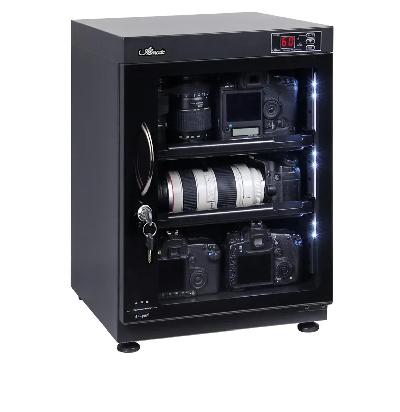 
65L electric dehumidifier photography equipment camera dry box storage cabinet 
