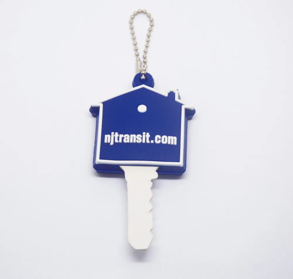 Custom House Shaped Key Cover with Your Own logo for Car Keys