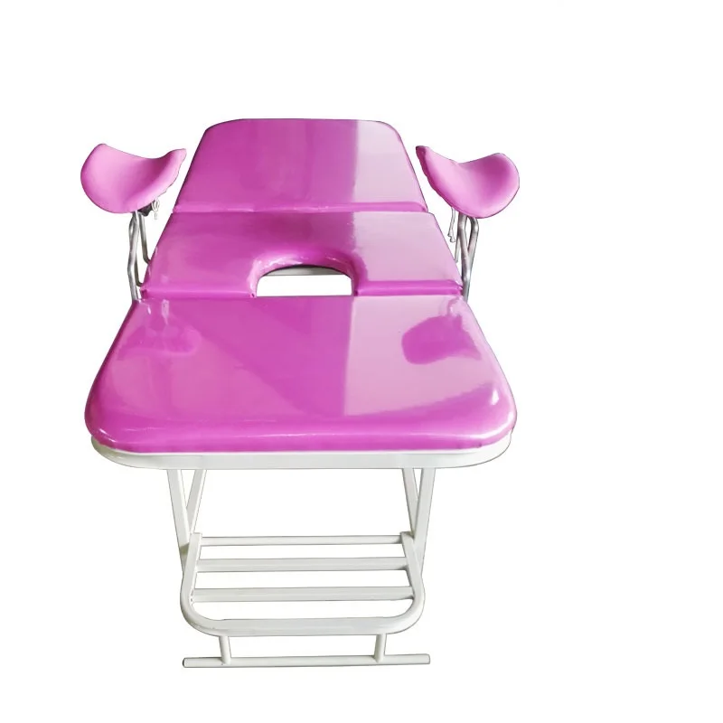 Розовый цвет экономические пользовательский дизайн, высокое качество гинекология экзамен кровать