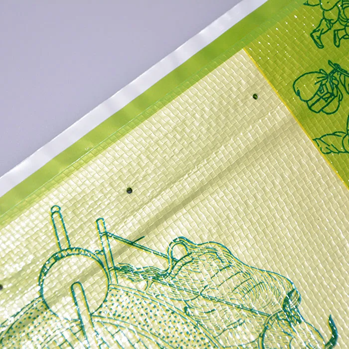 Вэньчжоу производство 25 кг тканых мешков для риса упаковки муки