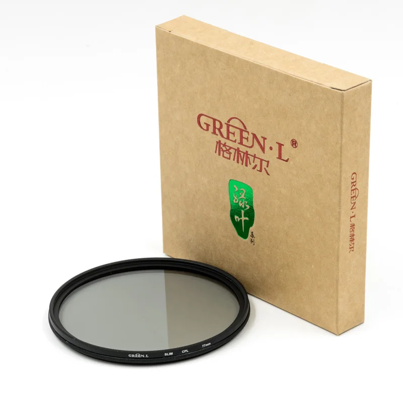 Green.L Polarizer Filter CPL Lens Filter Camera Filter For DSLR Camera