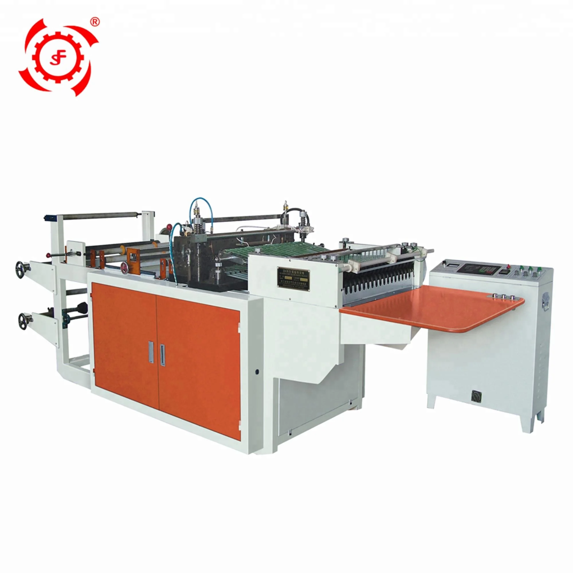 
LIFENG high speed Biodegradable PE fabric ziplock high frequency pvc air bubble film three side seal bag making machine price 