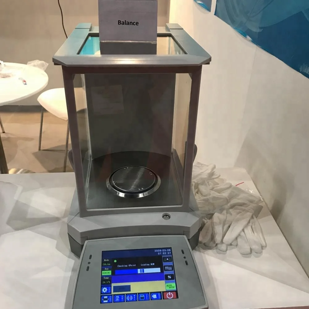 Electronic Digital Touch Screen Analytical Balance 1mg