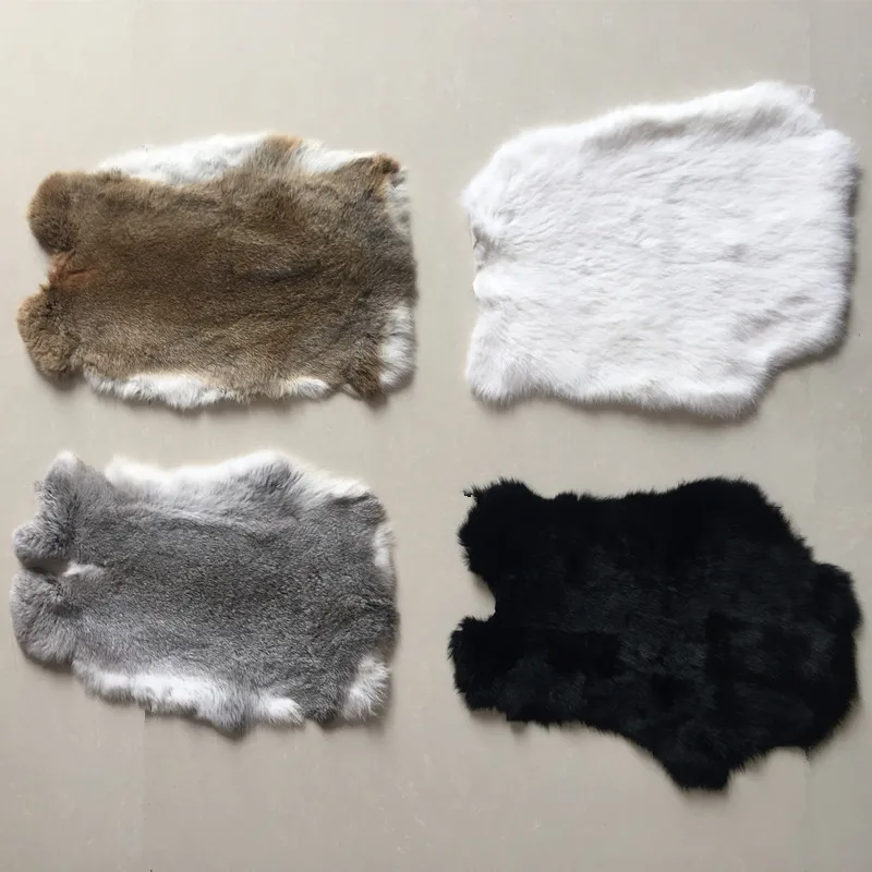 100% Natural Rabbit Fur Skin Rabbit Fur Pelt