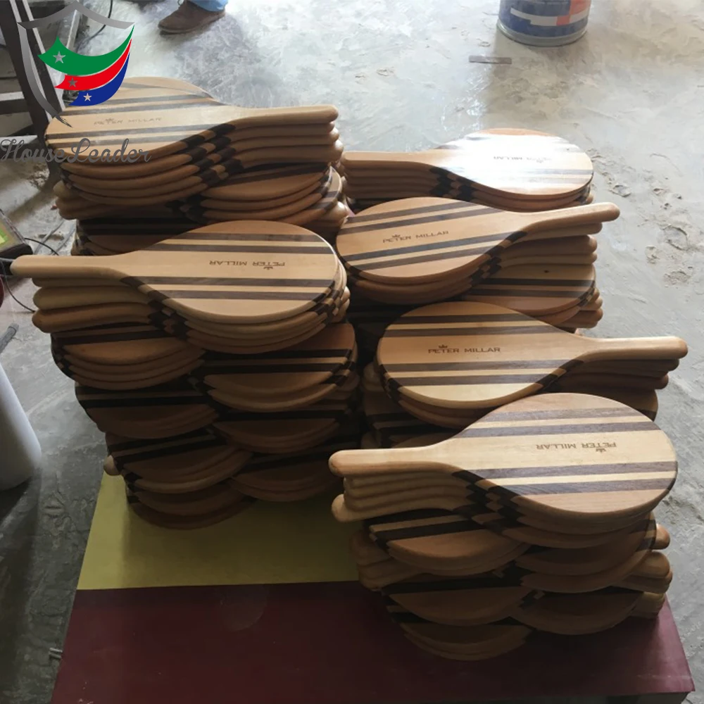 
Frescobol Wood Beach Racket Set Including 2 Paddles and 2 Balls 