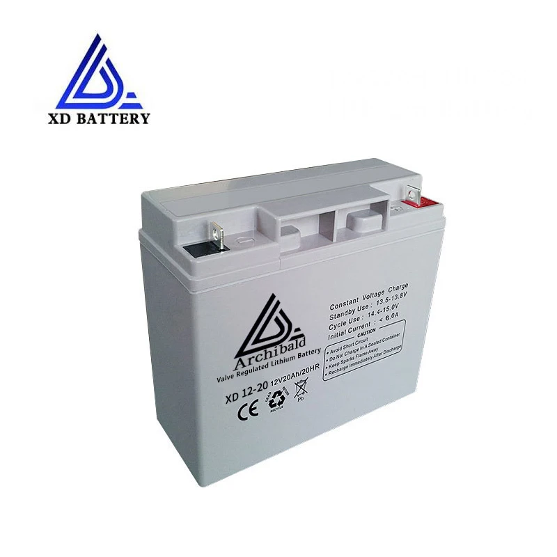 Wholesale China 12V 20AH Lithium Lifepo4 Solar Golf Battery Pack In Rechargeable Batteries