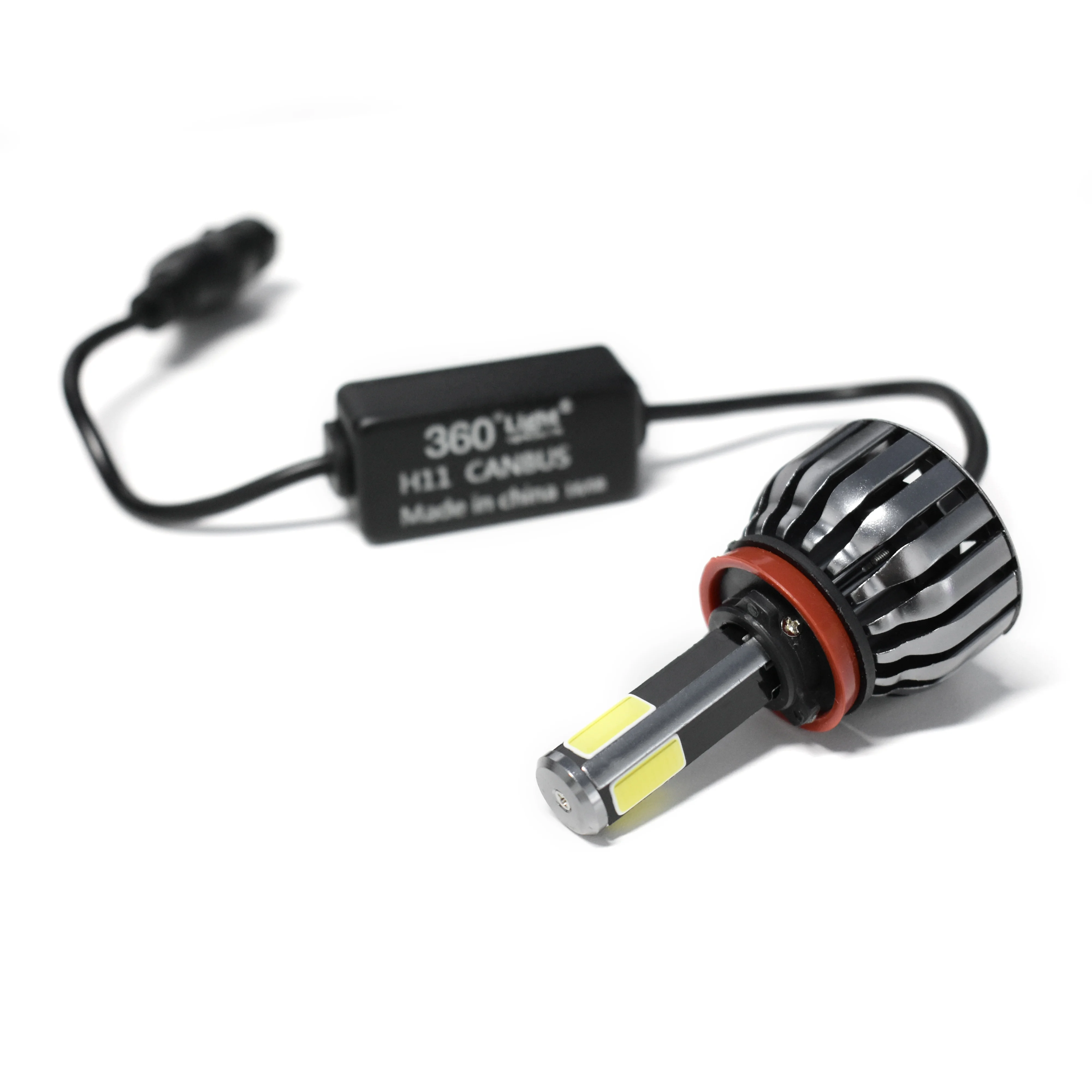 Conpex OEM & ODM 3000k 4500k Auto Lighting System 4 Sided 6000k H11 Car LED Headlight bulbs