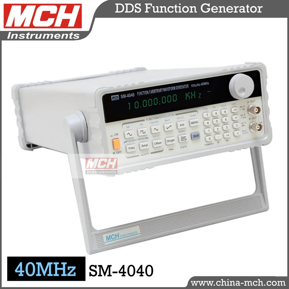 MF functions DDS generator SM-4040 40MHz AM FM