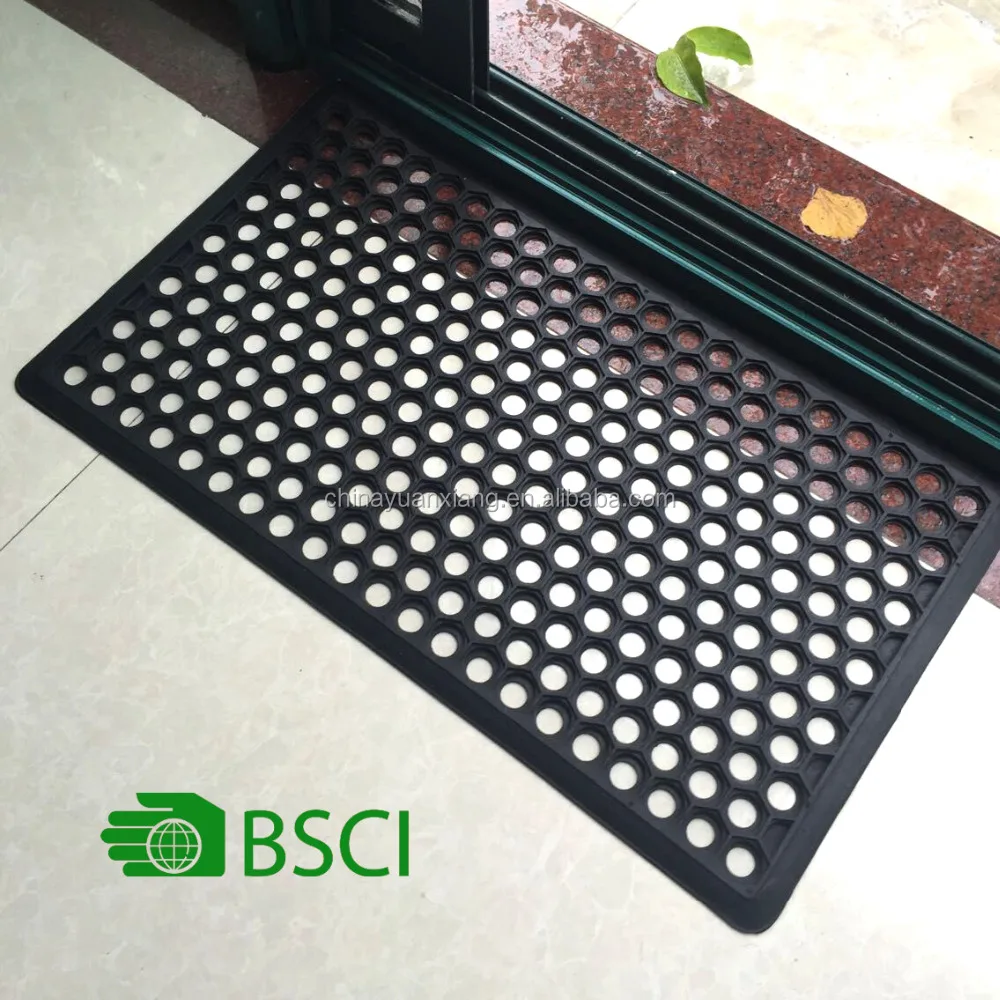 Wholesale Water Rain Drainage Honeycomb Rubber Mat