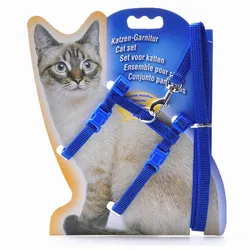 Hot Sale Adjustable Pet Traction I-Shaped Nylon Small Puppy Cat Harness