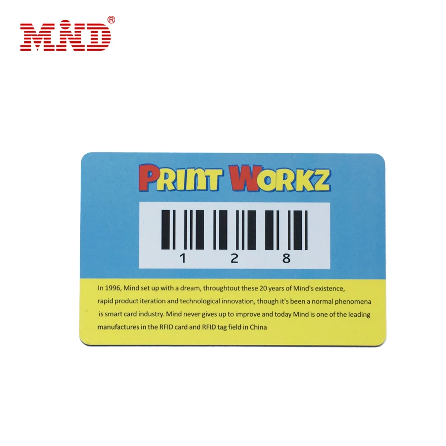 Factory outlet PVC Barcode Gift Card Membership Cards