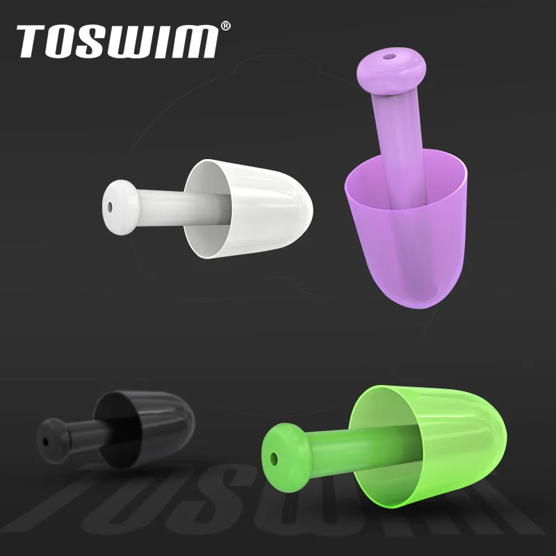 professional durable waterproof silicone swimming ear plugs