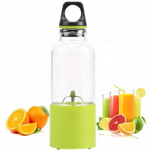 
Durable 500ml USB Rechargeable Portable Blender for Fruit Mixing Smoothie Making 