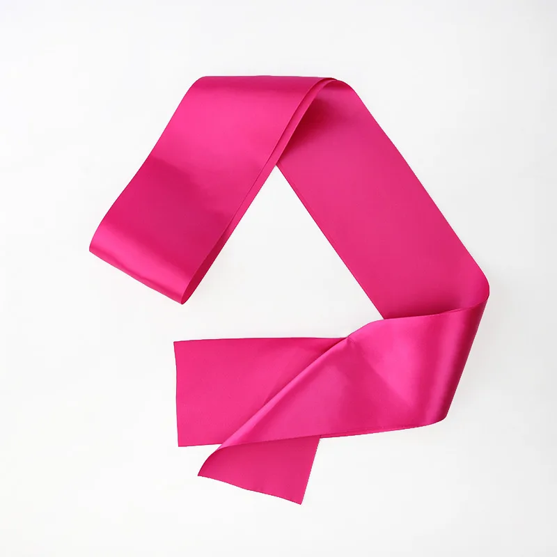 Wholesale custom logo pageant bride to be birthday girl satin ribbon sash