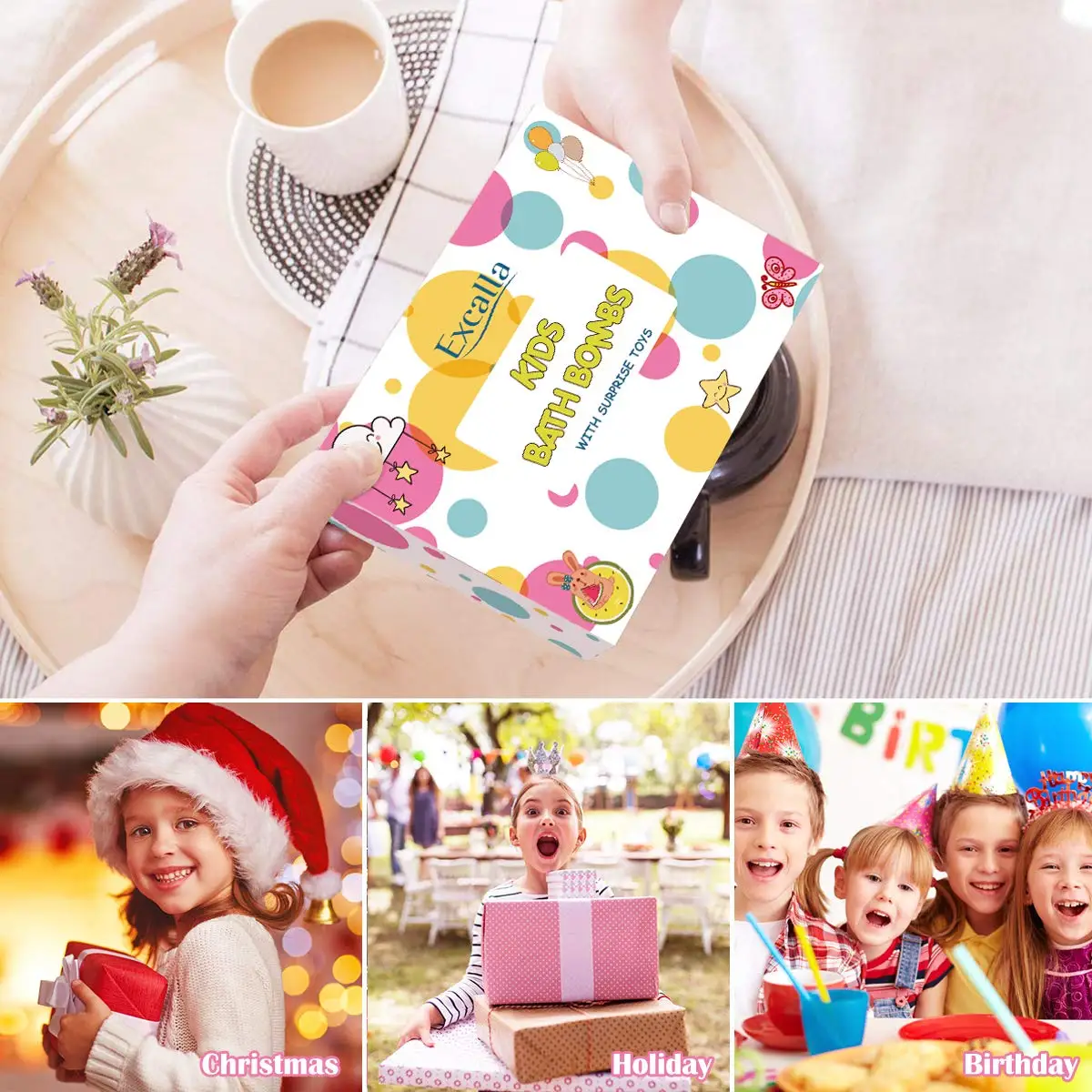 
Kids Bath Bombs with mascot Surprise Toys Bubble Bath Fizzies Natural Vegan Essential Oil spa organic bath Balls for children 