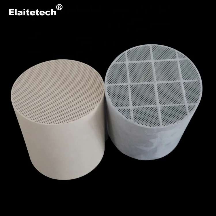 Construction machine catalytic diesel engine wall flow smoke particulate filter DPF