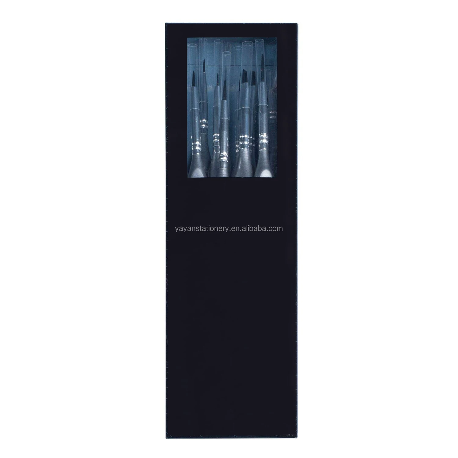 Miniature Synthetic Nylon Detail Paint Brush Set for Watercolor Acrylic Detail Painting,12PCS /Set