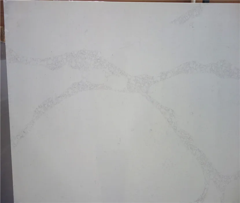 
Best Price Artificial Marble Calacatta Reconstituted Quartz Stone 