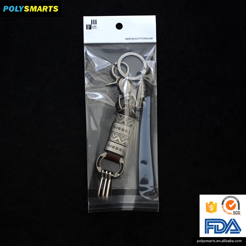 Clear OPP Plastic Sleeves For Cards OPP  Header Bag Gifts Packing Bag*