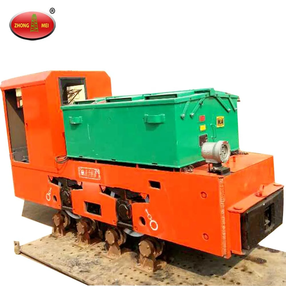
Explosion-Proof 5T Battery Tunnel Locomotive Electric Pulling Railcar 