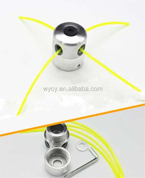 fixed line aluminum trimmer head
