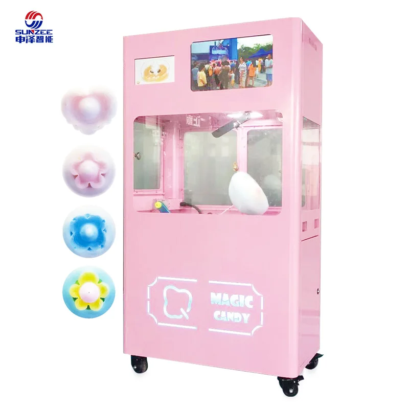 
Sunzee cotton candy machine factory hot sale electric flower cotton candy floss machine  (62204518062)