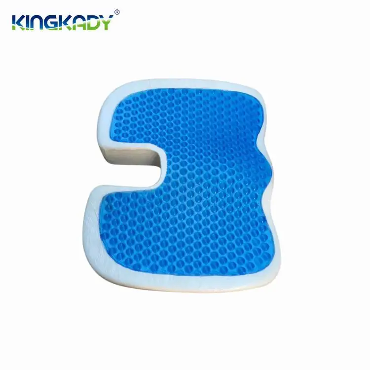 
KINGKADY Foam Gel Car Pressure Seat Cooling Adult Cushion For Summer Office Chair 