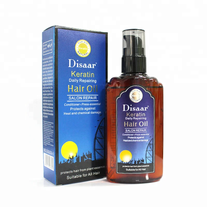 Daily Natural Plant Repair Hair Care Keratin and Argan Treatment Keratin Oil For Men Women