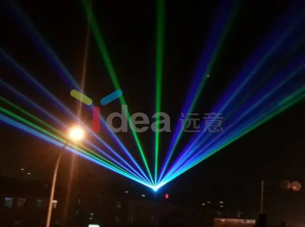 DMX512 control 20W 25W 30W outdoor laser light for christmas decoration