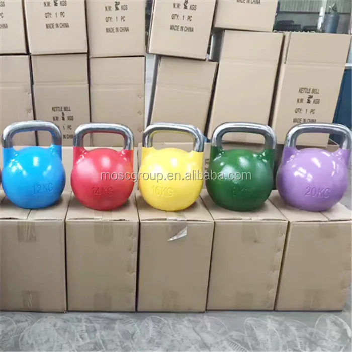 China adjustable hollow steel competition cast iron kettlebell