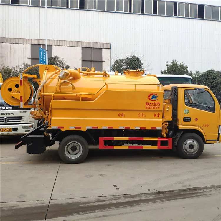 Пылесос для канализации грузовика 4000L-8000L