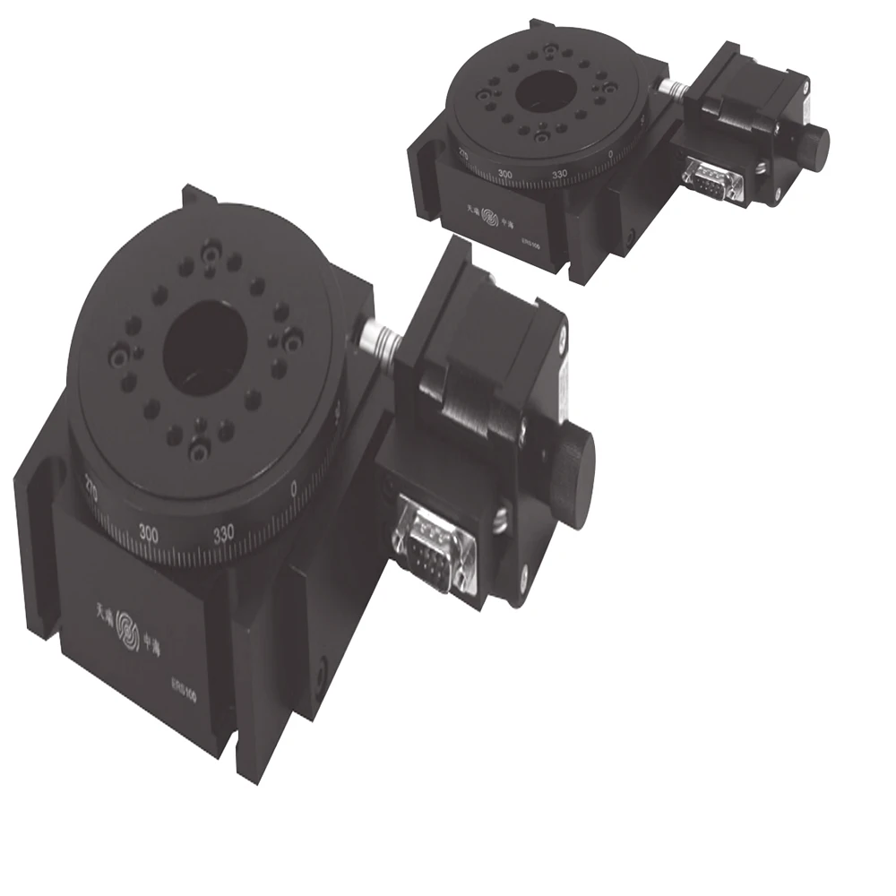 Микро-пьезодвигатель, линейный позиционер, вращение электродвигателя, прецизионное вращение, сцена моторизованного вращения