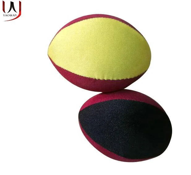 color logo customized water bouncing rugby ball water skip football water bounce football summer beach swimming pool toys