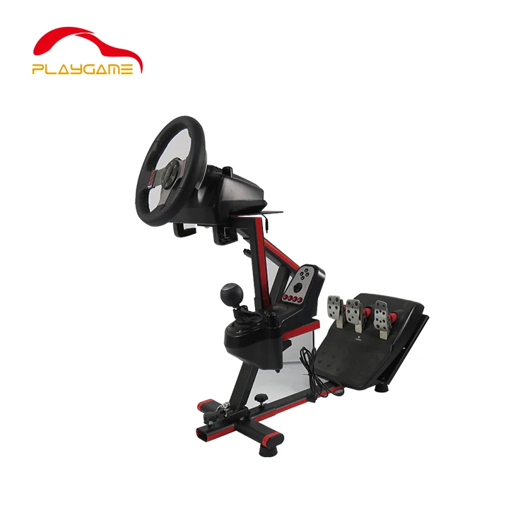Racing Wheel Stand  Racing Simulator Steering Wheel Stand for Support Wheel Pedals Seat