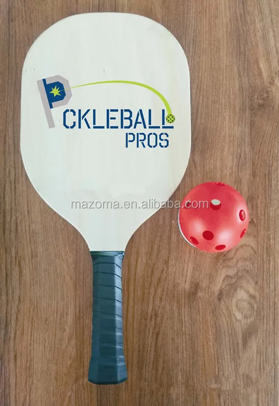 
Premium sports wood pickleball paddle 