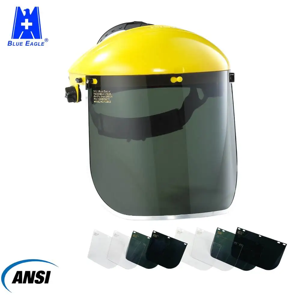 Blue Eagle Personal protective equipment uv visor protection face mask