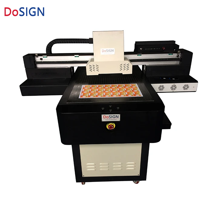 6090 UV digital printer for corrugated plastic sheet cardboard box foamboard