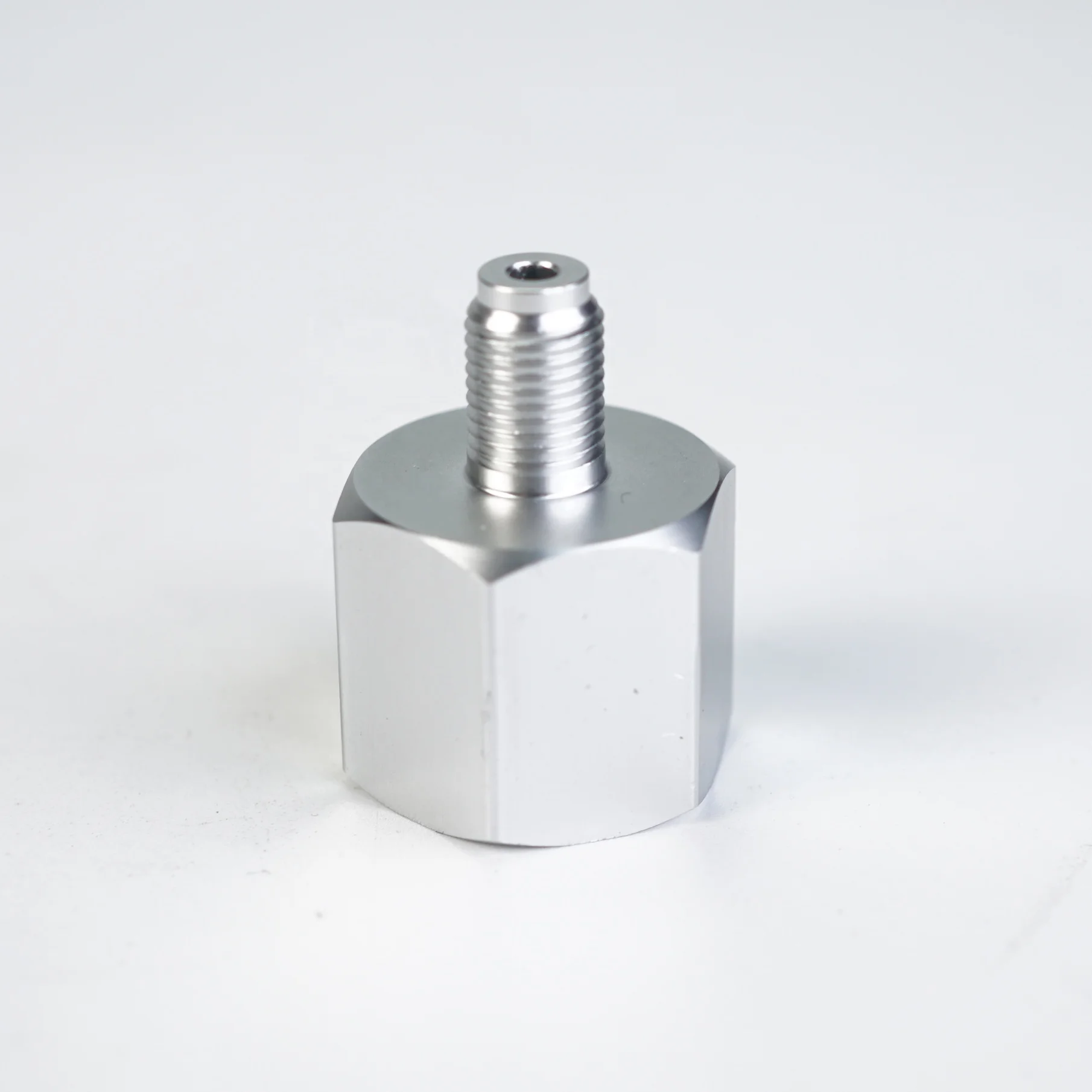 Co2 Adapter for Mini Gas Regulator Home brew Beer Corny Kegging Female TR 21*4 to Male 3/8-24UNF