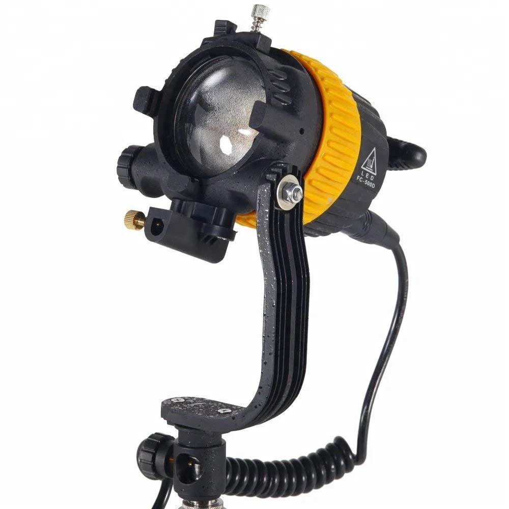 Portable High CIR Bi-color 50W LED Spotlight 3200K-5600K for Camera Video Studio Continuous Light
