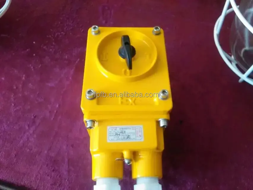 BHZ51 380V 3P 25A Explosion proof transfer switch