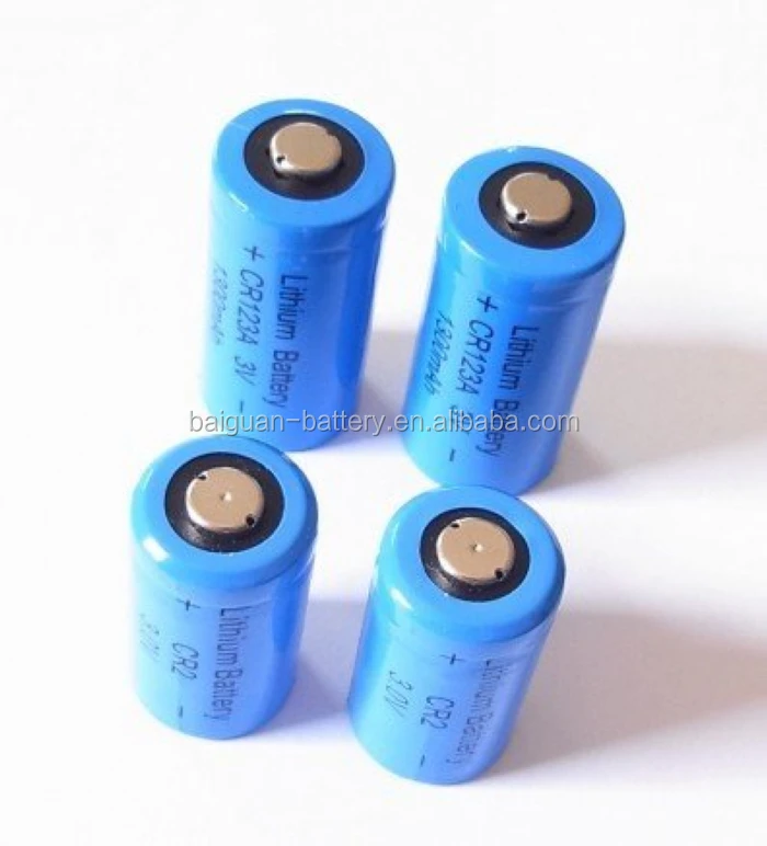 
CR series battery 3V 1400mAh cr1/3N cr2 cr123a lithium battery 