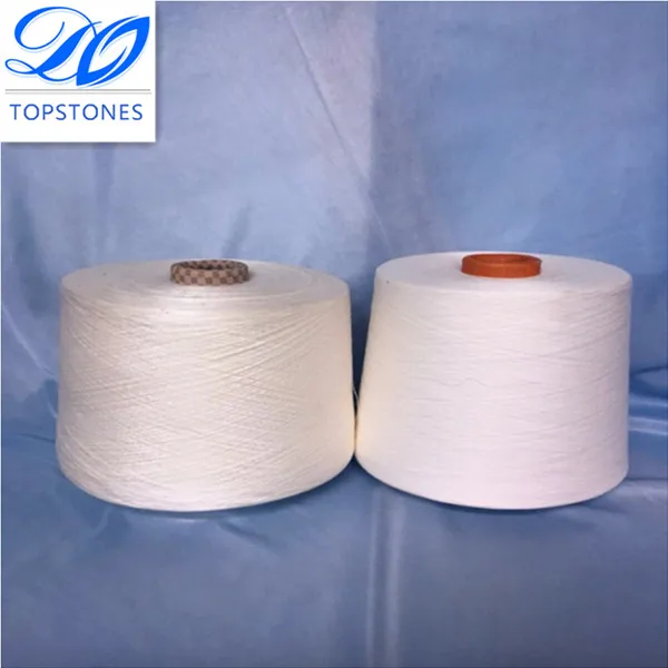 100% Polyester Material 20/1 30/1 40/1 polyester spun yarn RW