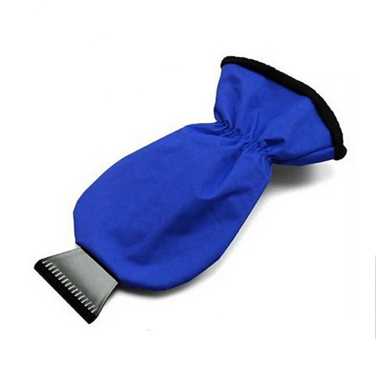Warm winter car ice scraper with glove for promotion