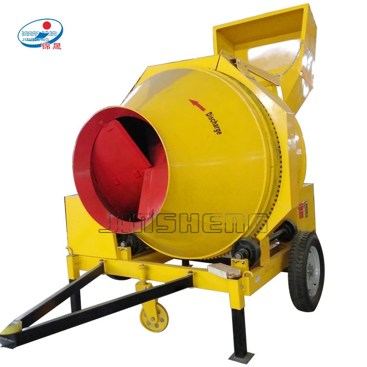 JZC diesel portable 2 bag cement concrete mixer machine with lift price
