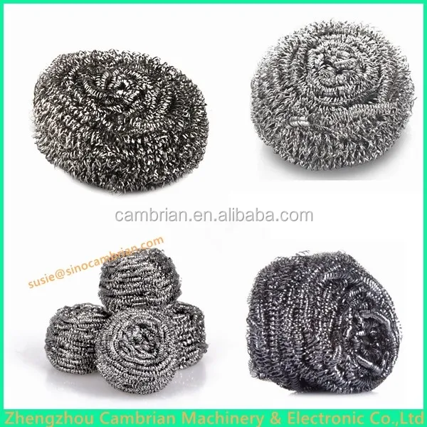 China factory selling kitchen scourer making machine with lowest price