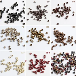 High Quality Aluminum Micro Ring Hair Beads with Silicone or Screw for Hair Extension Tools