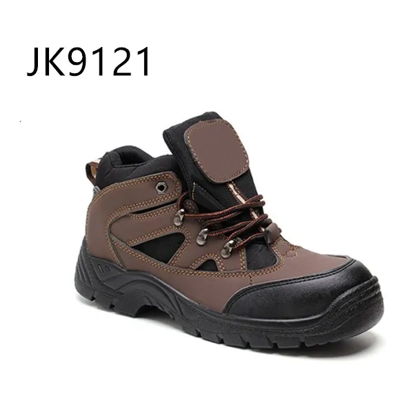 Factory Price Men Leather Slip Resistant Security Work Footwear Wenzhou Safety Shoes For 2022 Workman