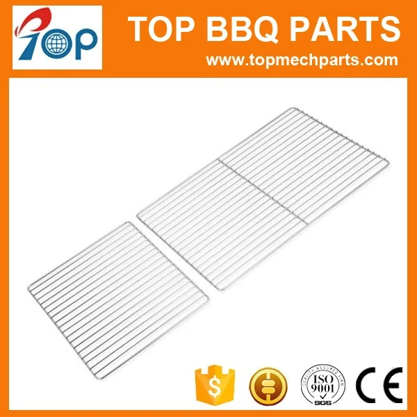 Custom Square rectangular bbq stainless steel wire grill cooking grate