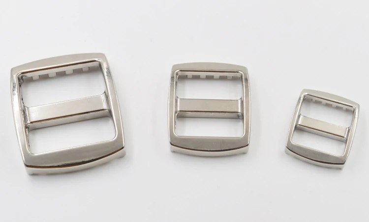 16mm 21mm 26mm inner width center bar metal adjustable buckle,ladder buckle